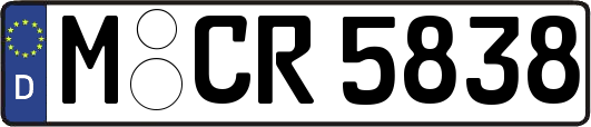M-CR5838