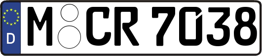 M-CR7038