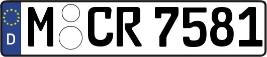M-CR7581