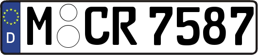 M-CR7587