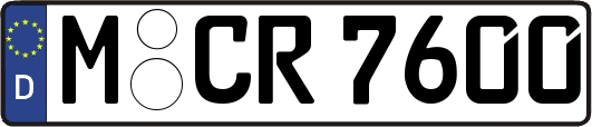 M-CR7600
