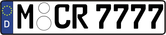 M-CR7777