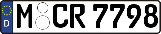 M-CR7798