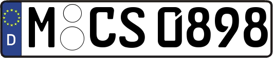 M-CS0898