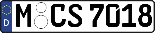 M-CS7018