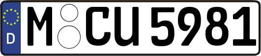 M-CU5981