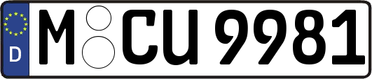 M-CU9981