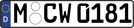 M-CW0181