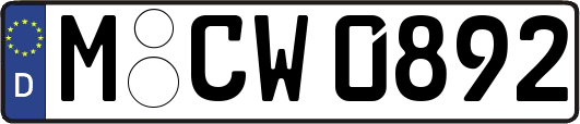 M-CW0892