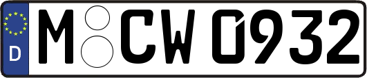 M-CW0932