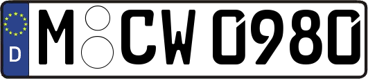 M-CW0980