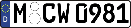 M-CW0981