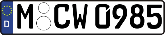 M-CW0985