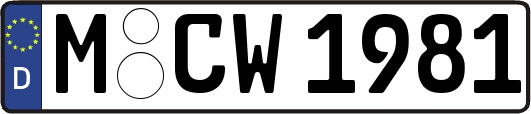 M-CW1981