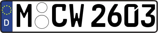 M-CW2603