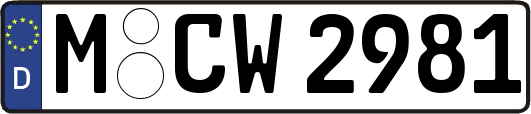 M-CW2981