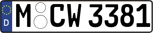 M-CW3381