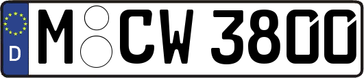M-CW3800