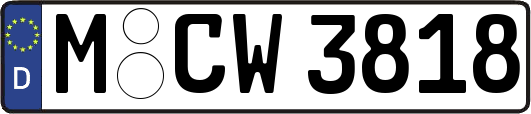 M-CW3818