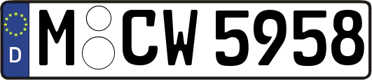 M-CW5958