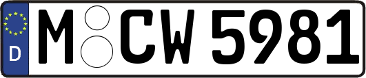 M-CW5981