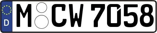 M-CW7058