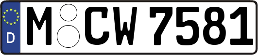 M-CW7581