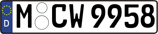 M-CW9958