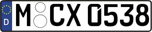 M-CX0538