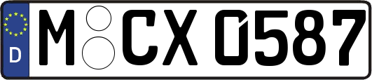 M-CX0587