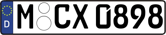 M-CX0898