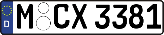 M-CX3381
