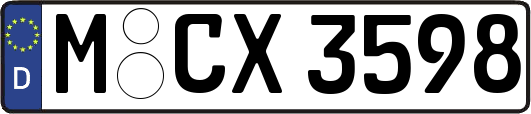 M-CX3598