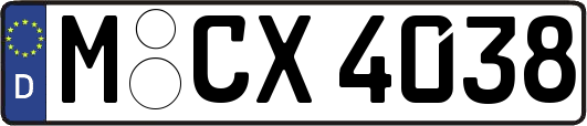 M-CX4038
