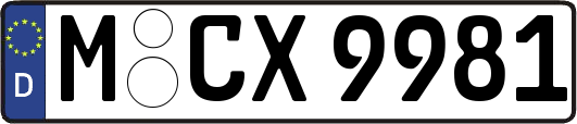 M-CX9981