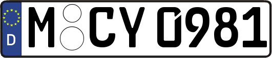 M-CY0981