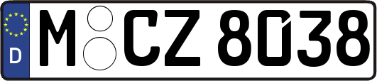M-CZ8038