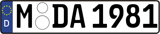 M-DA1981