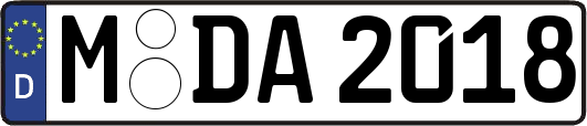 M-DA2018