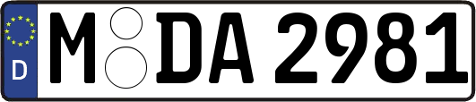 M-DA2981