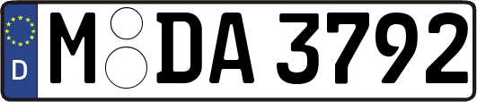 M-DA3792