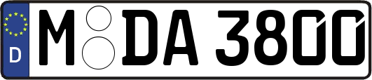 M-DA3800