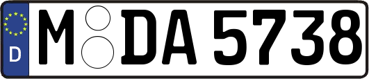 M-DA5738