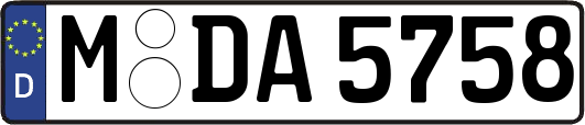 M-DA5758