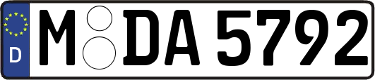 M-DA5792