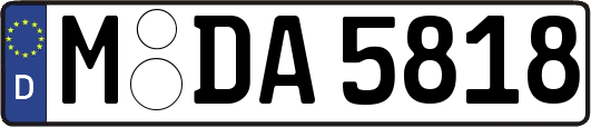 M-DA5818