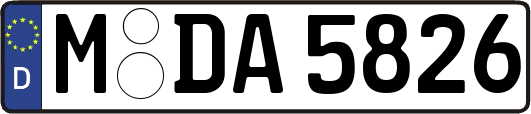 M-DA5826