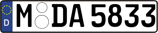 M-DA5833