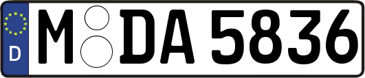 M-DA5836