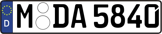 M-DA5840
